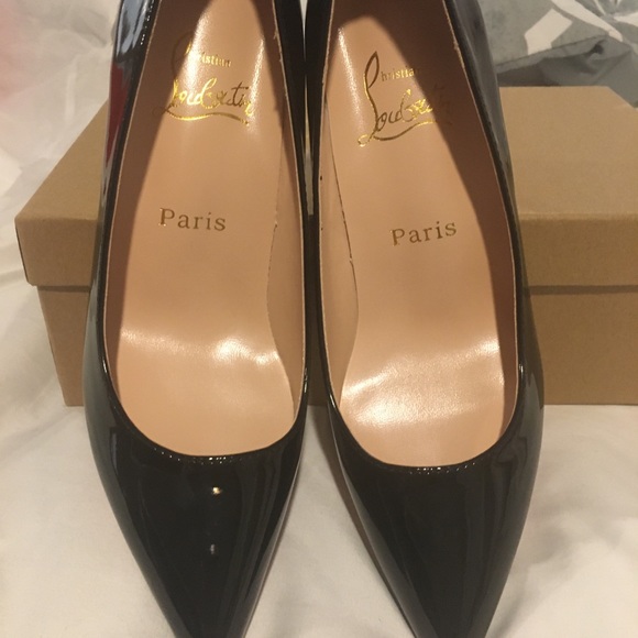 Black Patent Leather Heels - Picture 5 of 5